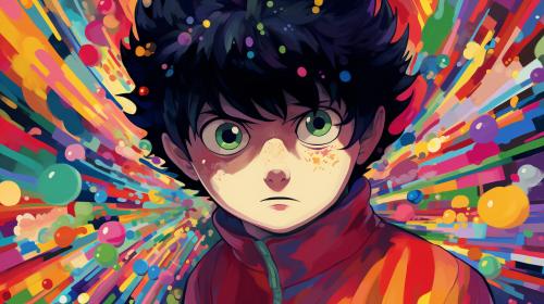 Mob psycho 100 colorful