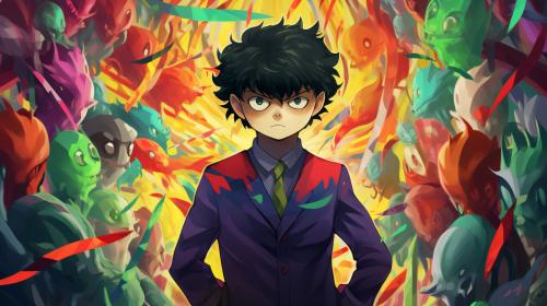 Mob psycho 100 colorful