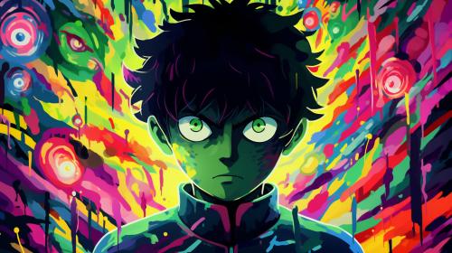 Mob psycho 100 colorful