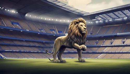 Chelsea fc lion Stamford bridge 