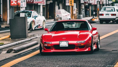 Mazda rx7 in Japan