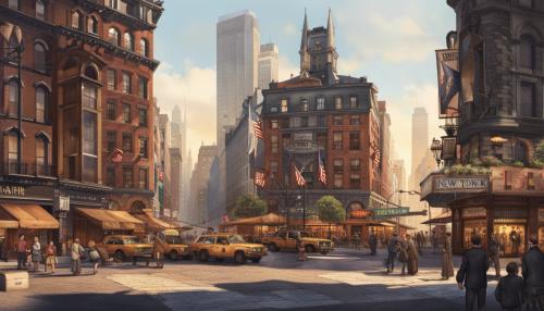 New york town square