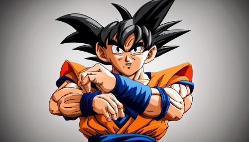 Goku, HD, perfect details, masterpiece, dragon ball z