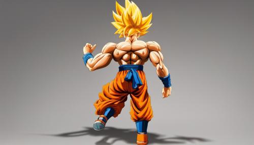 Goku, HD, perfect details, masterpiece, dragon ball z, no defects, 