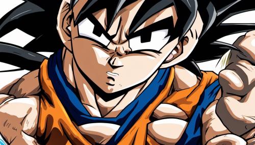 Goku, HD, perfect details, masterpiece, dragon ball z, perfect body, perfect eyes,