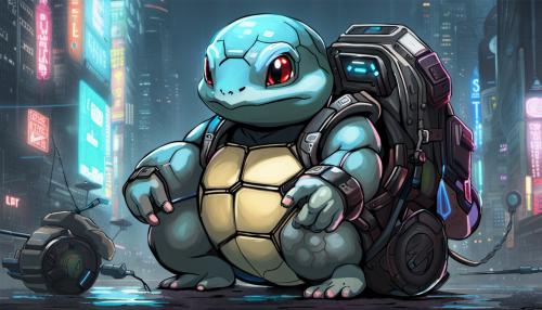 Cyberpunk Squirtle