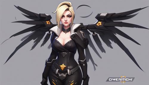 Goth Mercy Overwatch