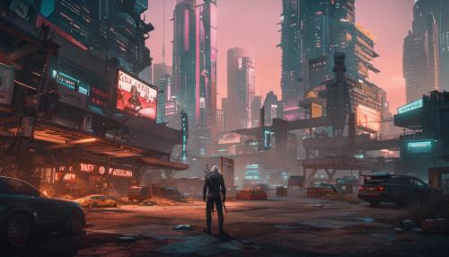 Witcher in cyberpunk 2077