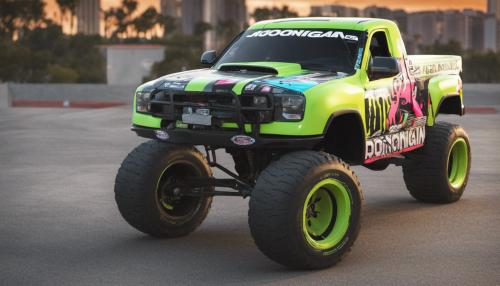 Bj Baldwin Hoonigan truck