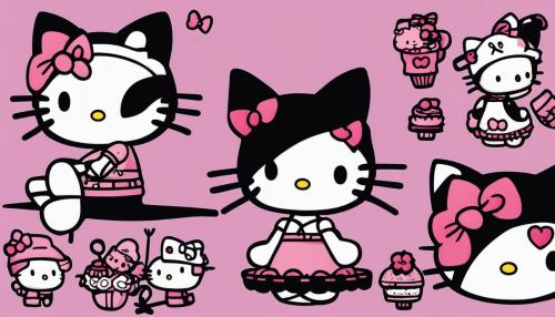 Hello kitty kuromi