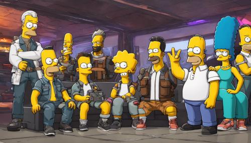 The Simpsons in apex legends