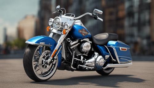 Harley Davidson Roadking Low rider blue