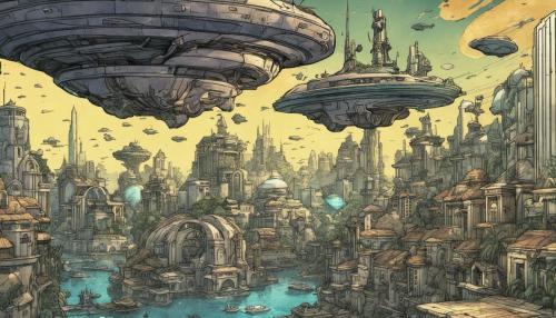 Starfield bethesda game city of new atlantis