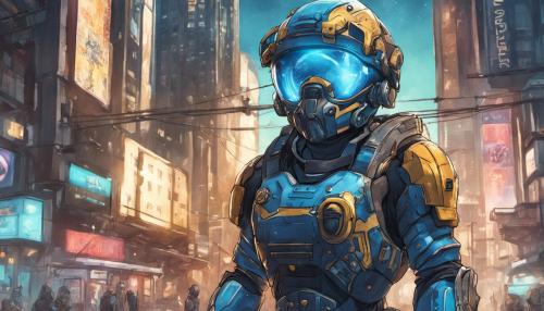 Starfield Bethesda game soldier armor explorer in new Atlantis city