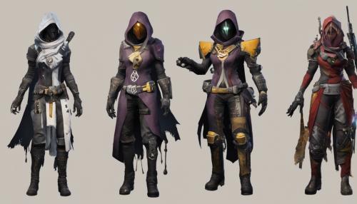 1 destiny hunter and 1 destiny warlock