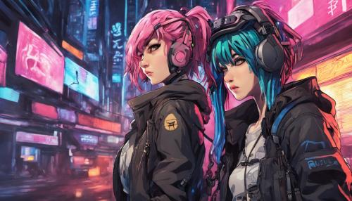 Cyberpunk lesbians