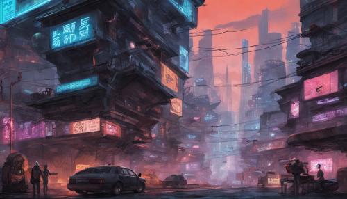 Cyberpunk city of dreams