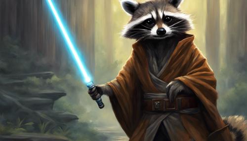 Raccoon jedi