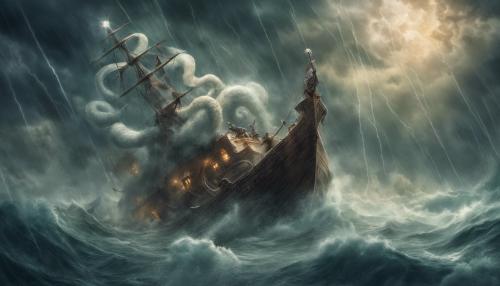 Kraken in a storm