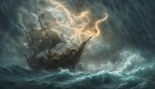 Kraken in a storm