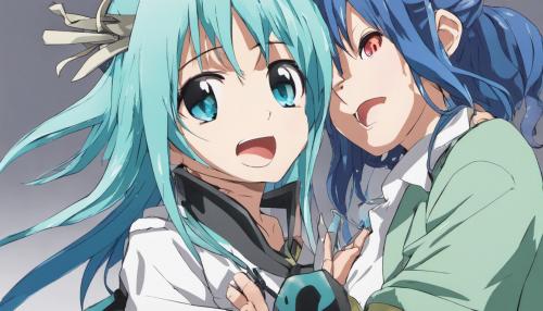 Aqua and megumi