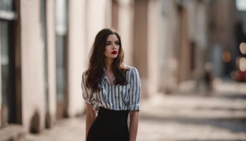 Full body brunette lipstick 