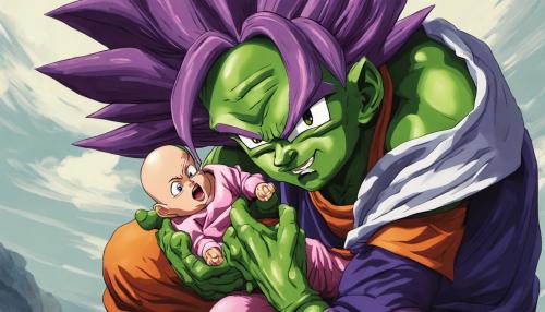 Piccolo babysitting Pan, HD, Masterpiece, Dragon Ball Super