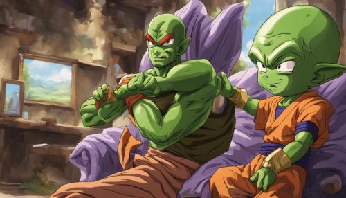 Piccolo babysitting Pan, HD, Masterpiece, Dragon Ball Super