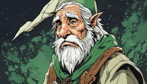 Link from Zelda as old man