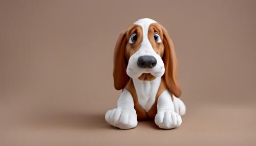 cute baby basset hound