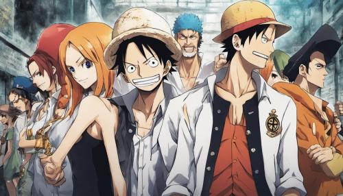 One piece Steins gate crossover