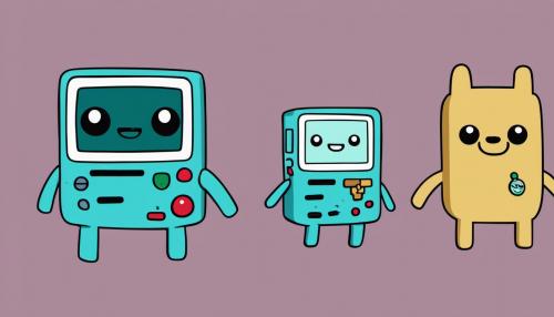 Bmo cute blue adventure time 