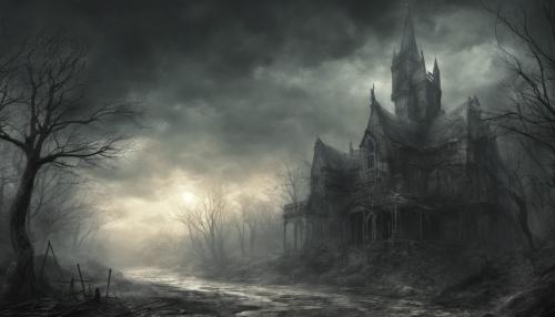 Resident evil 4, scenery, gloomy, Dark, Spooky, hidden, sinister.