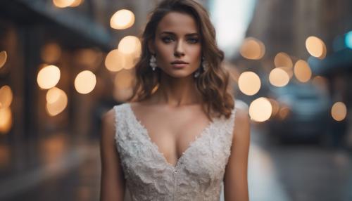 Cute lady in dress