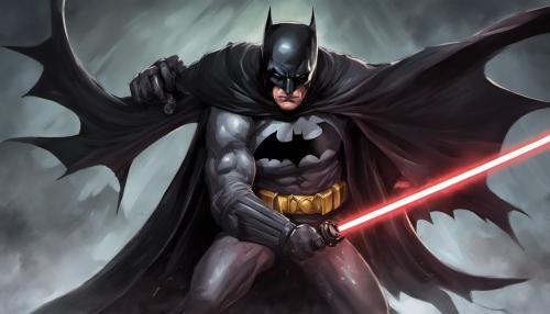 Batman as a sith lord