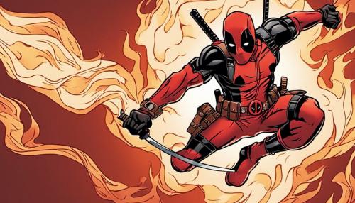 Deadpool flames