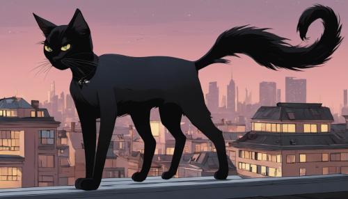 Felicia Hardy Black cat on rooftop