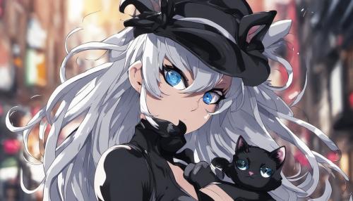 Felicia hardy black cat