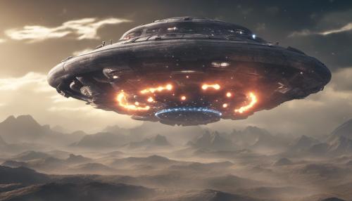 UFO sky war