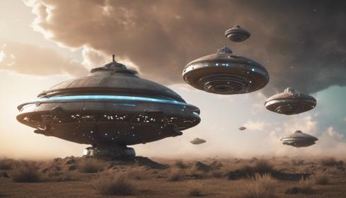 UFO sky war