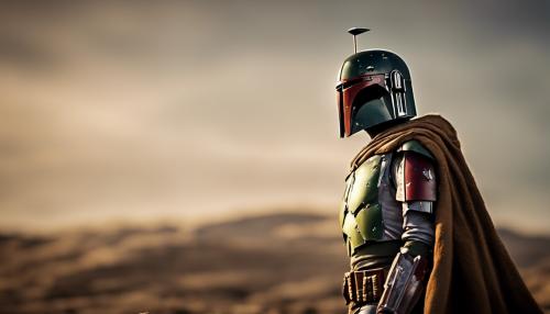 Boba fett as lion king