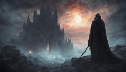 Grim reaper in a dark fantasy world