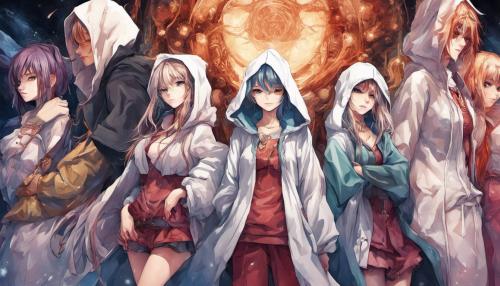 Hooded cult harem