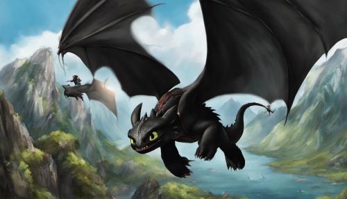 Toothless and hiccup vs bewilderbeast