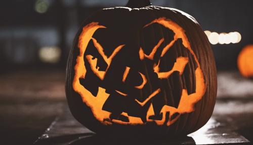 Michael meyers jack o' lantern