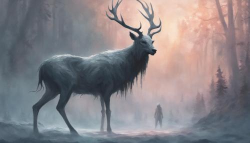 Wendigo standing in the distance