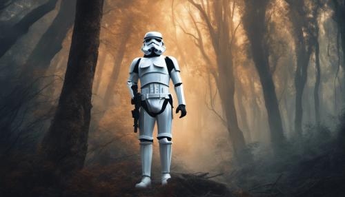 Stormtrooper in Scary forest