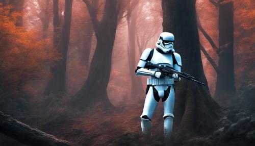 Stormtrooper in Scary forest