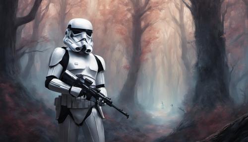 Stormtrooper in Scary forest