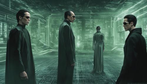 Matrix Neo y Trinity